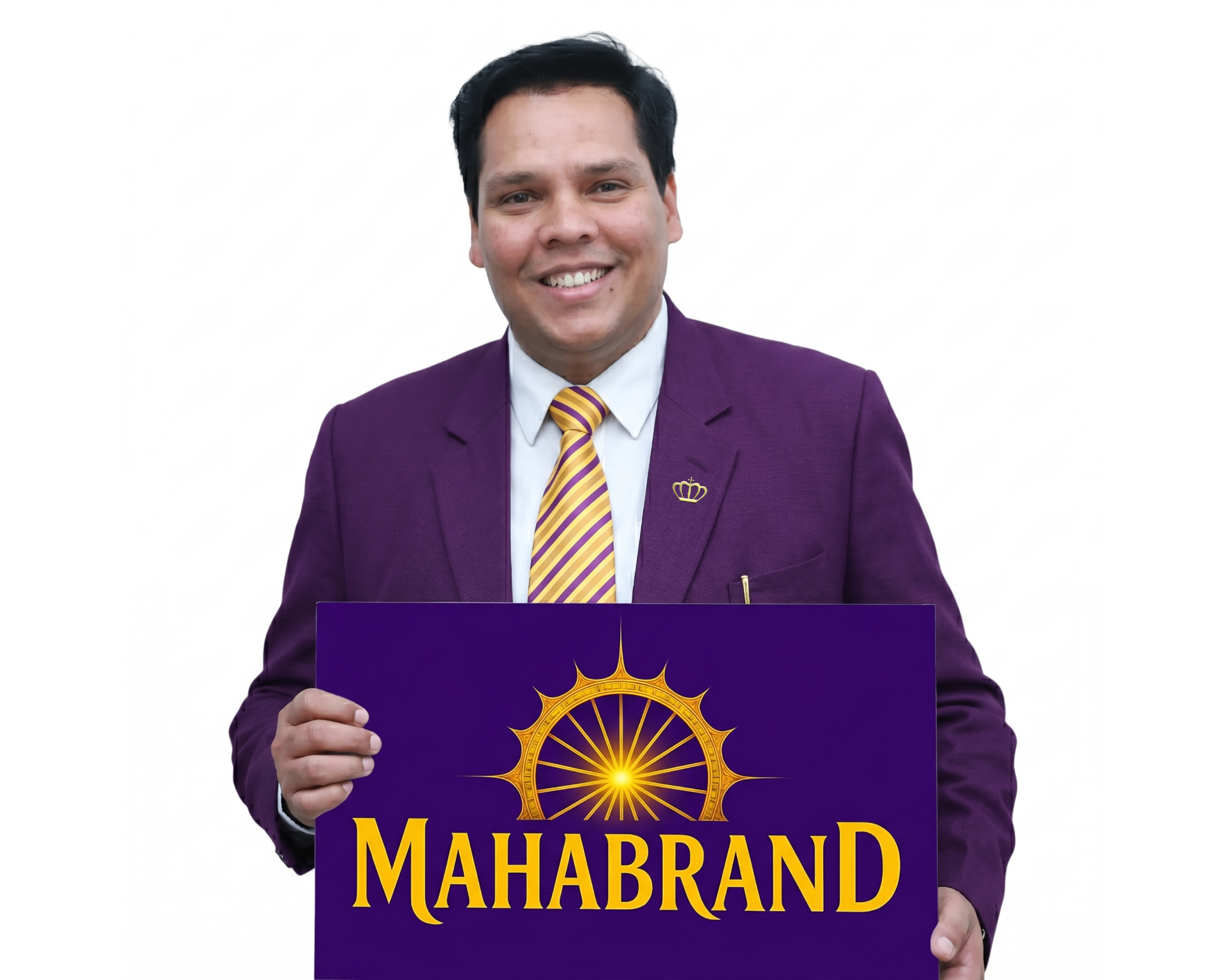 Brandkhan founder portrait for Mahabrand